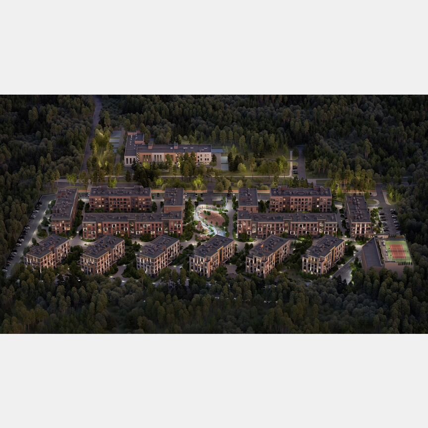 2-к. квартира, 52,5 м², 4/4 эт.