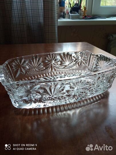 Ваза хрустальная СССР