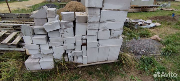 Пеноблоки газоблоки остатки