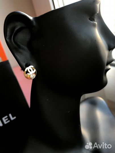 Серьги Chanel