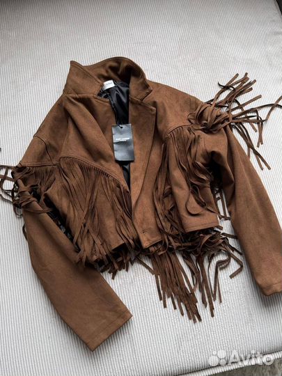 Косуха YSL и джинсы