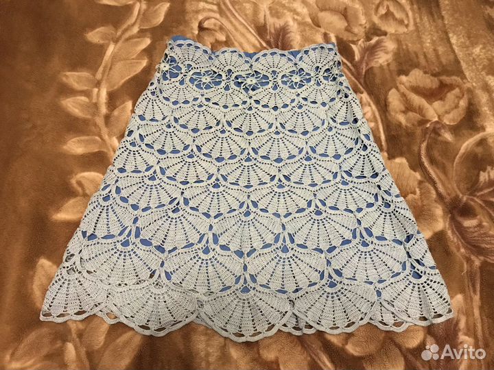 Вязаная юбка