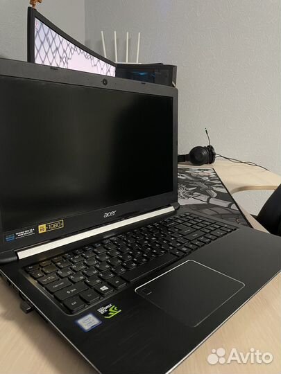 Ноутбук acer aspire 7 A715-71G-70NZ