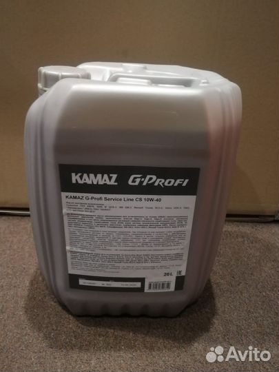 Масло моторное 10/40 п/син G-Profi 20 литров