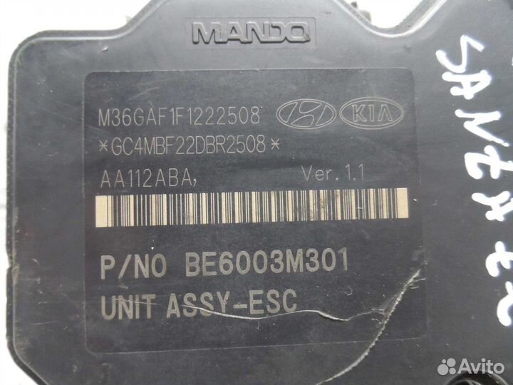 Б/У Блок ABS BE6003M301, 589204Z000 Hyundai-KIA