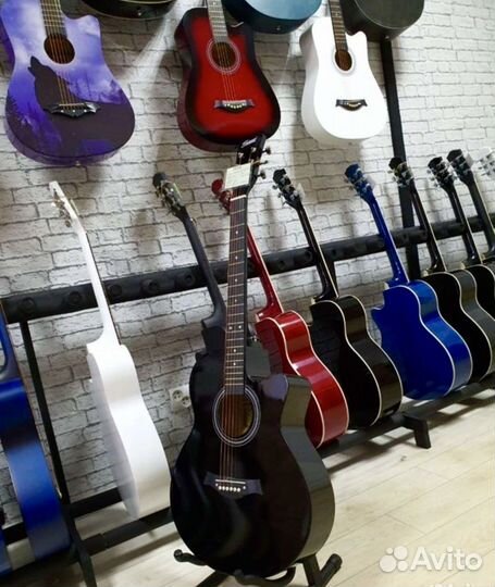 Акустическая гитара новая + доставка