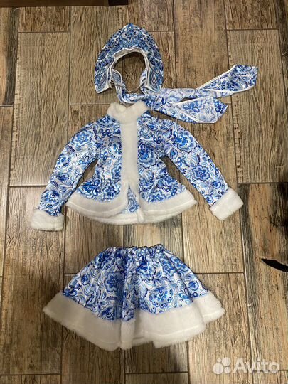 Новогодний костюм для девочки 110 116