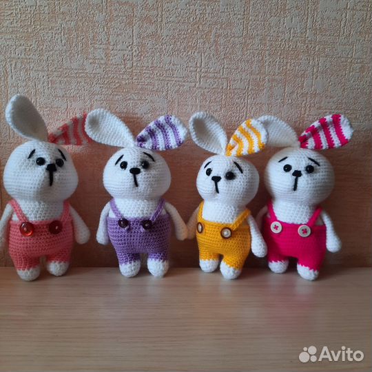 Мягкая игрушка заяц
