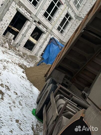 Песок строительный с доставкой