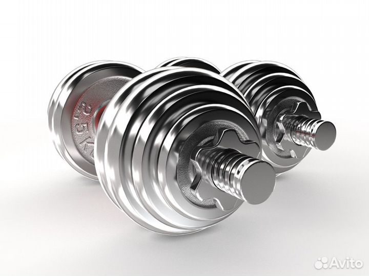 Набор гантелей Unixfit в кейсе 30kg