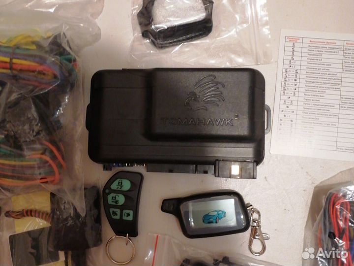 Сигнализация с прогревом по температуре двигателя