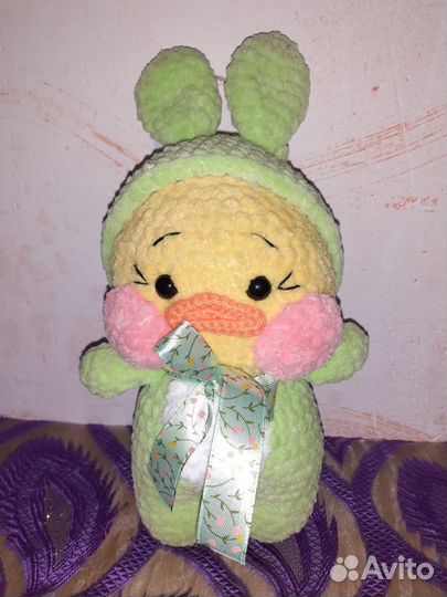 Уточка лалафанфан вязаная