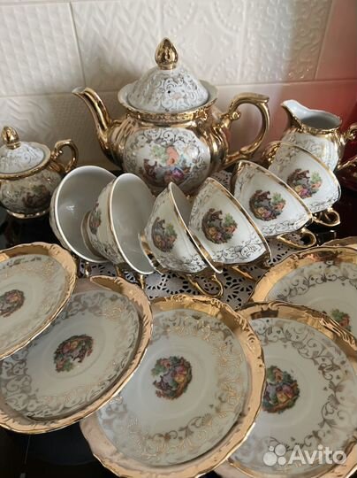 Сервиз чайный Мадонна Гдр