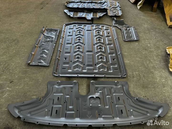 Защита днища LiXiang L9 3,5мм