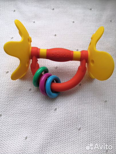 Погремушки прорезыватели pigeon