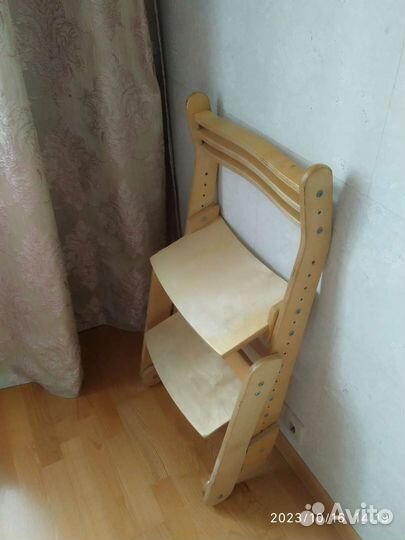 Складной растущий стульчик