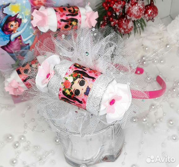 Ободки,резинки,заколки ручная работа