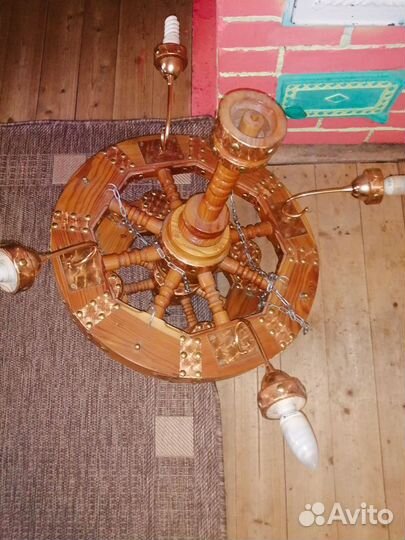 Люстра ручной работы