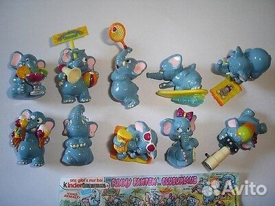 Серии киндеров 90-х