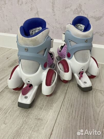 Коньки роликовые детские раздвижные