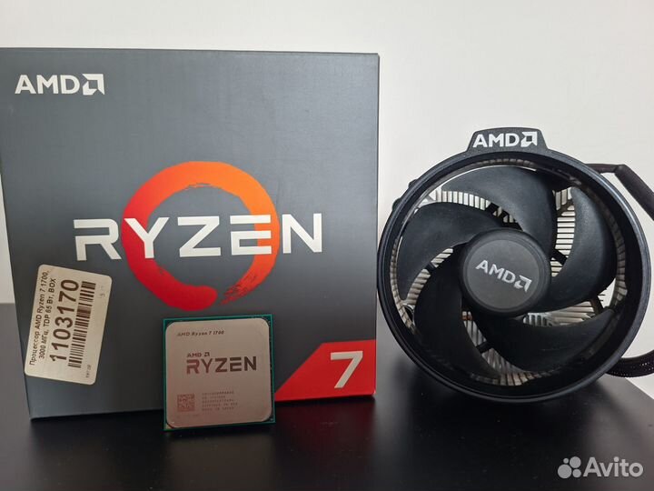 Процессор AMD Ryzen 7 1700 Box