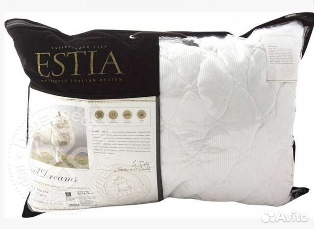 Подушка estia Wool Dreams новая