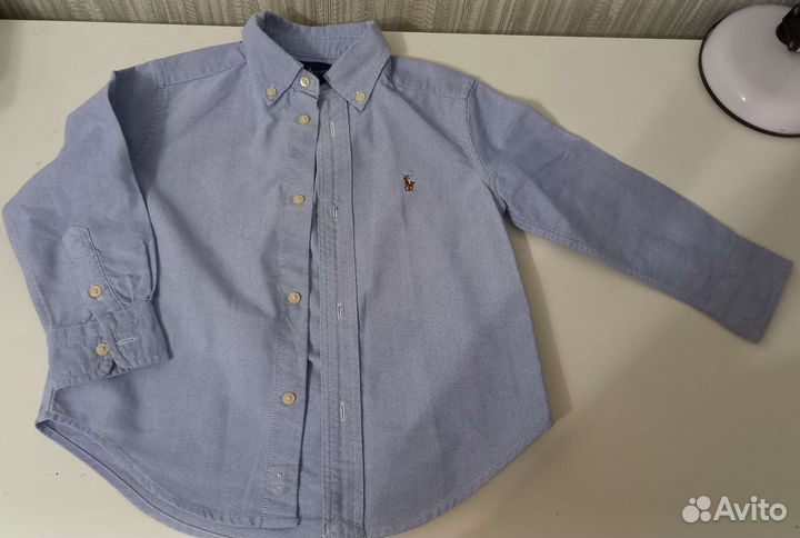 Рубашки Ralph Lauren, Hackett на 2-4 года