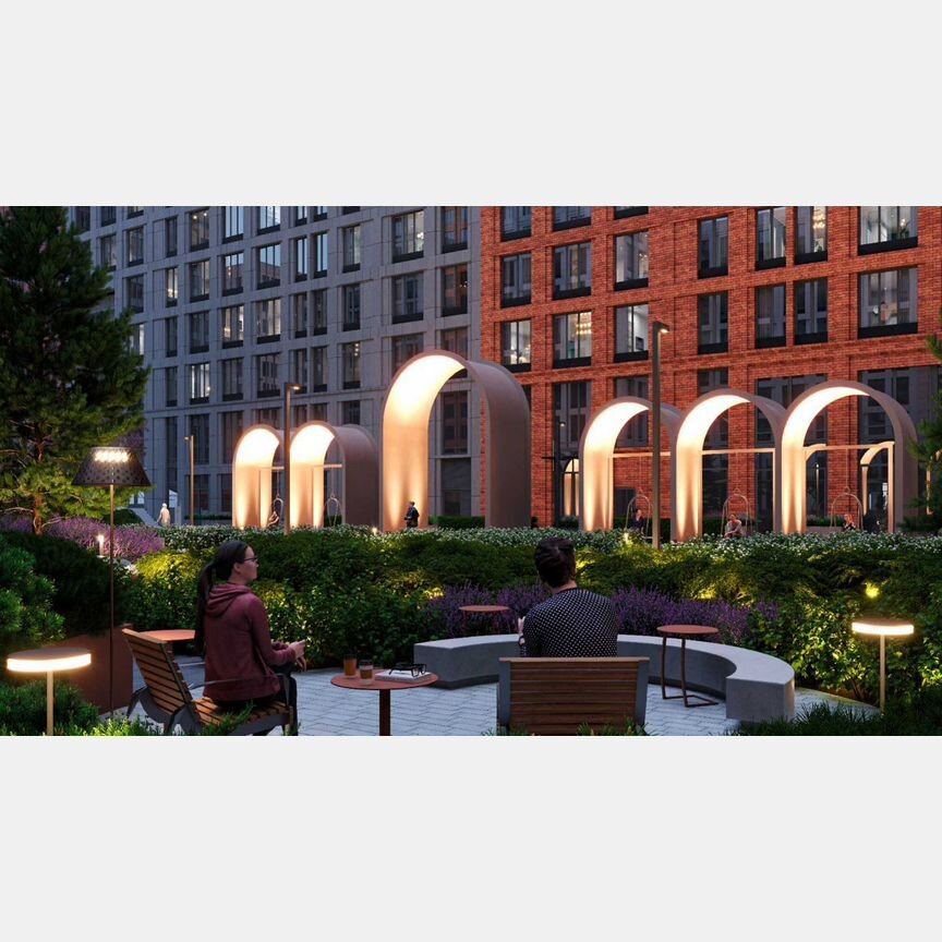 1-к. квартира, 59,6 м², 16/16 эт.