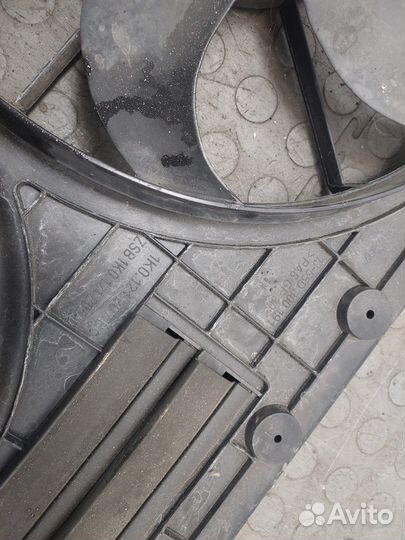 Вентилятор радиатора Skoda SuperB, 2010