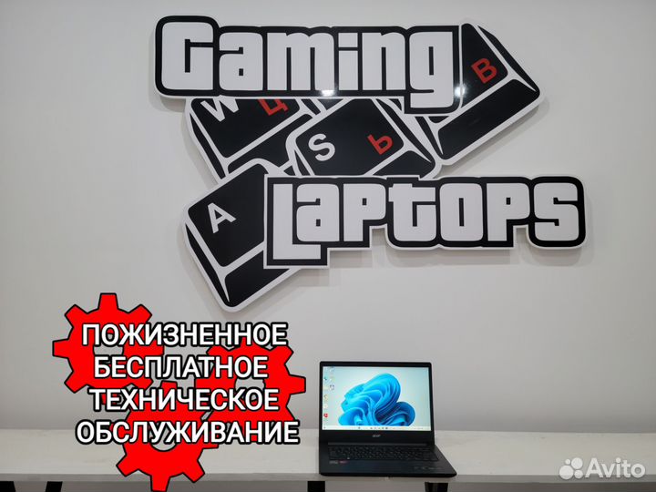 Ультрабук Acer 14.0 full HD Ryzen3 256SSD