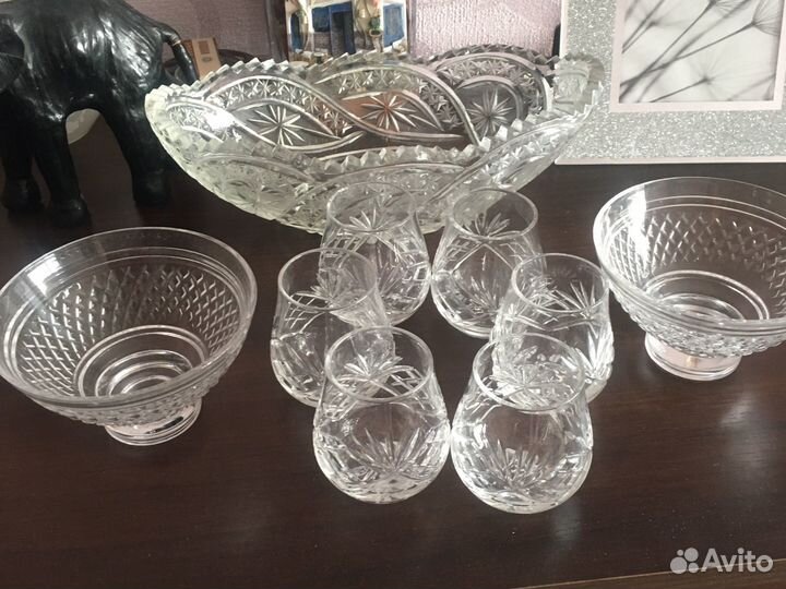 Хрустальные рюмки