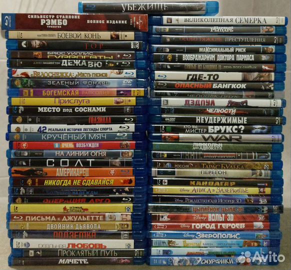 Blu-ray фильмы и мультфильмы, лицензия