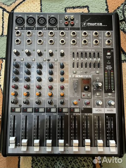 Микшерный пульт mackie ProFX8