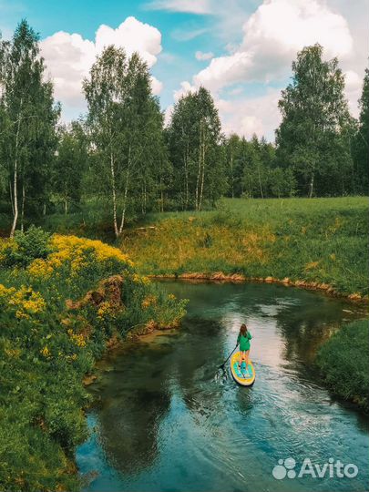 Сплав до оз.Ключик / Аренда сап бордов на Тосканка