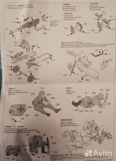Сборные модели 1 35 Russian Anti-Tank Team