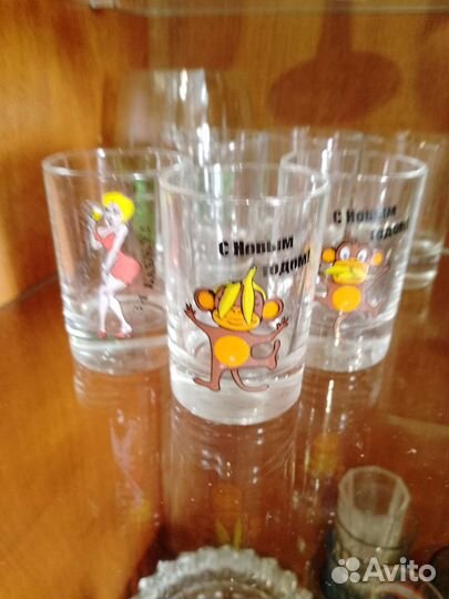 Бокалы стопки фужеры