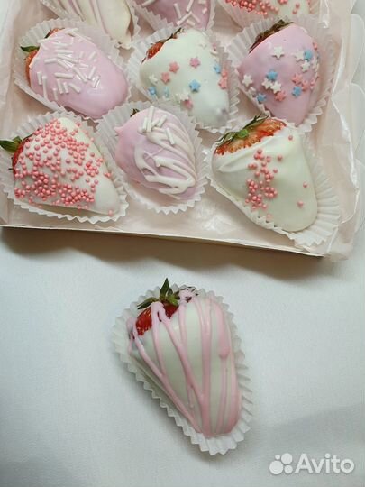 Клубника в шоколаде набор