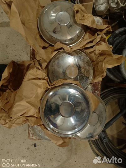 Колпаки хромированные