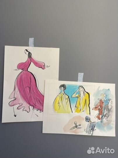 Fashion иллюстрация