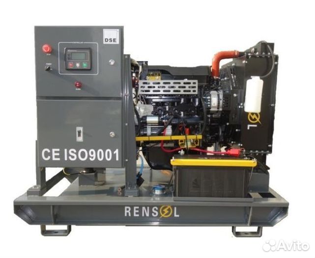 Дизельный генератор rensol 144 кВт