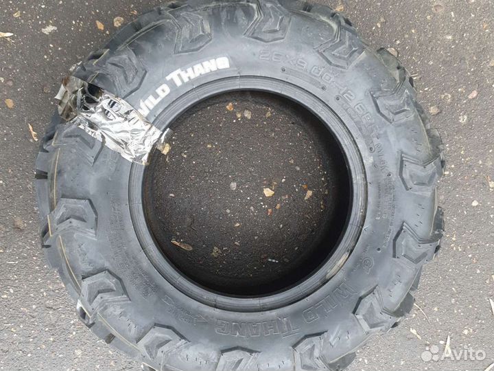 Комплект шин для квадроцикла 26 на 12 вайлд