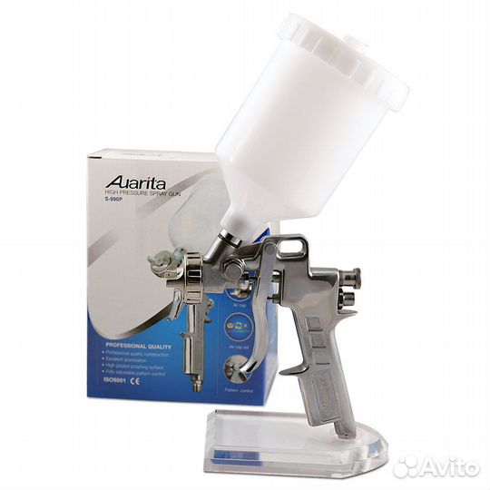 Auarita S 990P краскопульт с верхним бачком