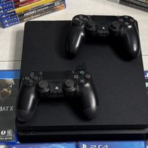 Sony playstation 4 slim 1tb / Игры в подарок