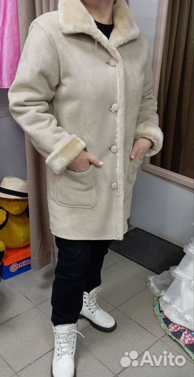 Дубленка женская 50 52