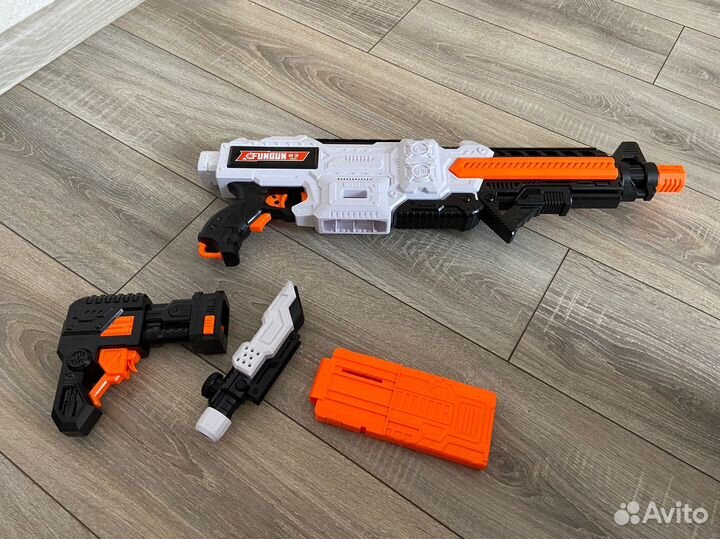 Бластер nerf электрический