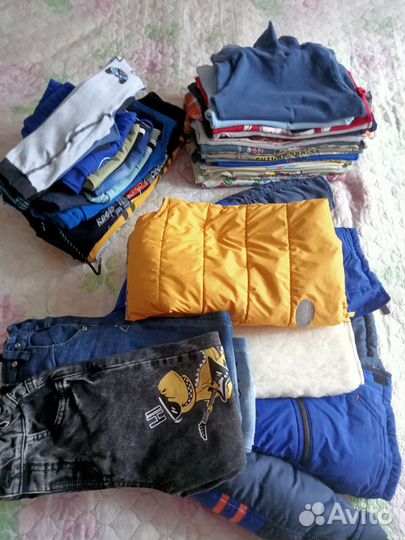Вещи пакетом на мальчика рост 110116