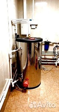 Водонагреватель косвенник бойлер нагрева 100л наст