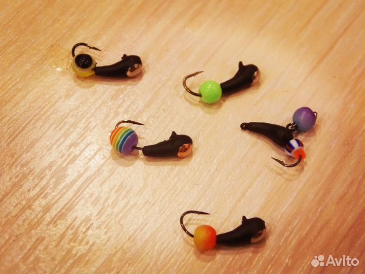 Набор мормышек уралка 3. Из 5 шт