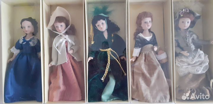 Куклы фарфоровые коллекционные