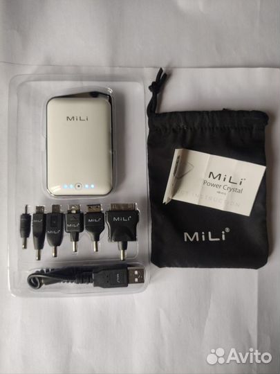 Внешний аккумулятор MiLi power crystal
